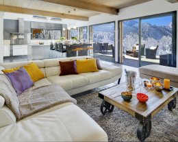 Séjour alpin pour 9 avec jacuzzi & sauna