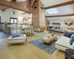 Vacances sur les pistes avec sauna et jacuzzi