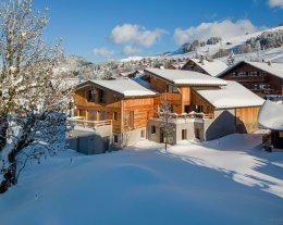 Séjour sur les pistes avec jardin
