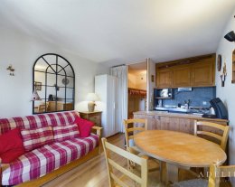 Studio plein Sud à 50m des pistes