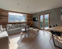 Appartement Megève -  6p en rez-de-Jardin 