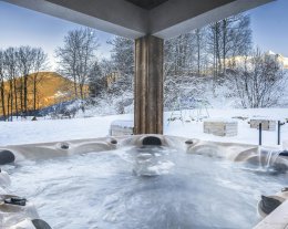 Séjour à Saint-Gervais avec jacuzzi, sauna et piscine d'été
