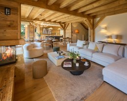 Chalet « skis aux pieds » avec spa (max 10 adultes)