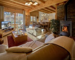 Chalet pour 10 dans les Aravis avec jacuzzi et sauna