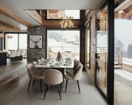 Luxueux chalet pour 11 avec piscine intérieure chauffée