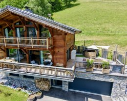 Chalet Casa Di Più - Vue Panoramique & Spa - À 2 Pas du Centre Des Gets !