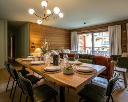 Appartement pour 6 à quelques pas du lac et des remontées