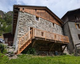 La Cabane des 4 à Chambéranger (Vanoise, Tarentaise, Savoie)