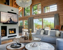 Chalet pour 12 à Combloux avec sauna et salle de sport