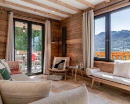 Chalet pour 8 avec terrasse et jardin proche de Samoëns