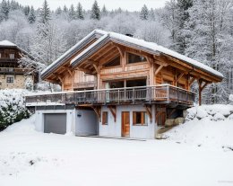 Chalet lumineux pour 14 avec sauna et terrasse panoramique