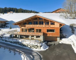 Chalet familial pour 12 à Combloux avec sauna et jacuzzi