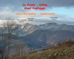 T4 meublé, La Preste, 1130m, Pyrénées Orientales