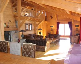Chalet d'exception - Vue Mont-Blanc superbe  - Situation dominante - Sans vis à vis (15 personnes)