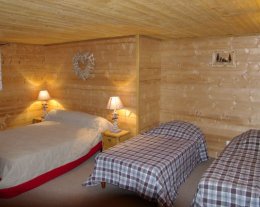 Chalet traditionnel en fuste haut de gamme