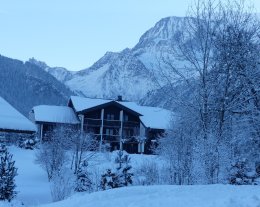 Dans chalet 'les dômes'