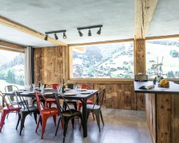 La Pierra Menta, appartement AVEC SAUNA et VUE IMPRENABLE SUR LES MONTAGNES