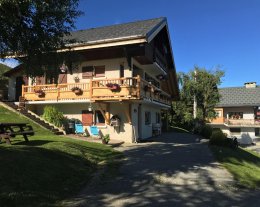 Appartement au RDC d'un chalet, vue panoramique LOC toutes saisons 
