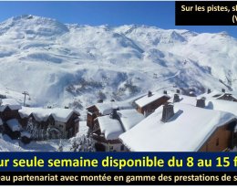 Appartement-chalet 115 M2 sur les pistes - 9 personnes / Les Menuires / La Sapinière