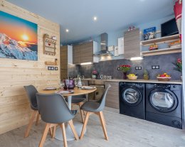 Studio RDC de 24 m2 - Chalet individuel - jusqu'à 4 personnes - Très proche des pistes